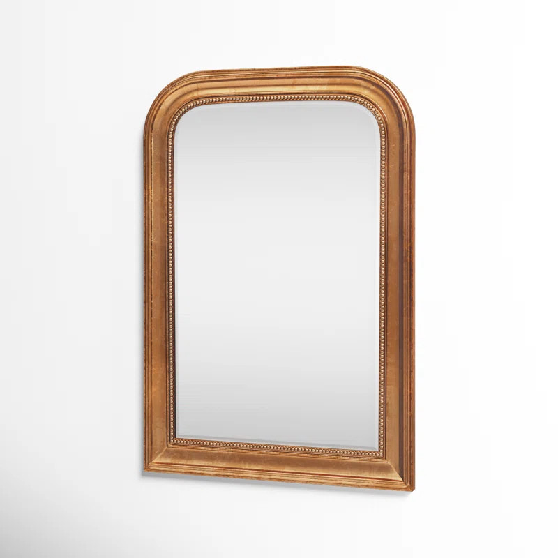 Elphaba Wood Flat Wall Mirror | Wayfair North America