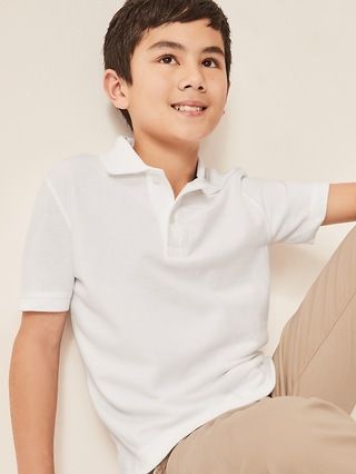 Kids Pique Polo Shirt | Gap Factory