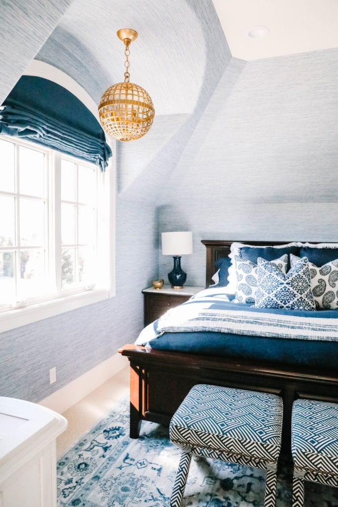 POV: your guests never want to leave 🕊️ This cozy blue guest room mixes layered neutrals, rich navy tones, and warm gold details for the ultimate designer-inspired bedroom. Everything linked in my LTK shop ✨ Comment “BLUE” if you love this color palette! #LTKHome #GuestBedroom #CozyHome #HomeStyling #InteriorInspo #BlueDecor #ClassicInteriors #TraditionalDecor #MoodyHome #LuxuryDecor #BedroomGoals #HomeRefresh #InteriorLovers #HomeWithHollyJ #BlueAndWhite #NeutralDecor #DecorInspo #HouseGoals #ElegantHome #DesignerStyle #HomeWithHollyJ #ShopHollyJHome 

 #LTKdayinmylife #LTKmomlife #LTKHome