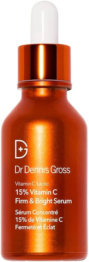 Dr. Dennis Gross Vitamin C Lactic 15% Vitamin C Firm & Brighten Serum: Visibly Improve Signs of A... | Amazon (US)