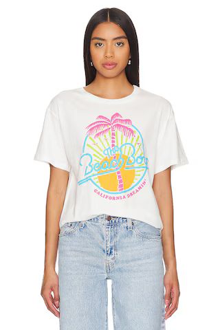 DAYDREAMER The Beach Boys California Dreamin Tee in Vintage White from Revolve.com | Revolve Clothing (Global)