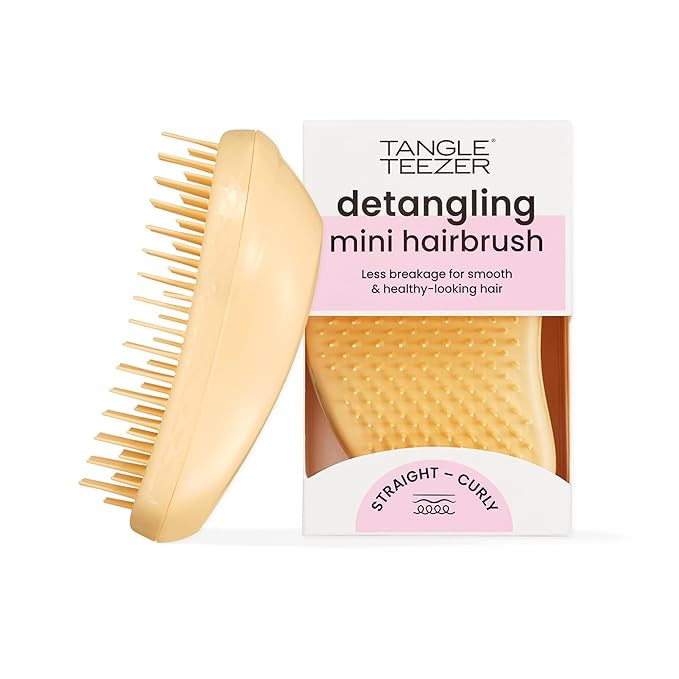 Tangle Teezer Original Detangler Brush, Dry & Wet Travel Size Mini Hair Brush, for Kids & All Hai... | Amazon (US)