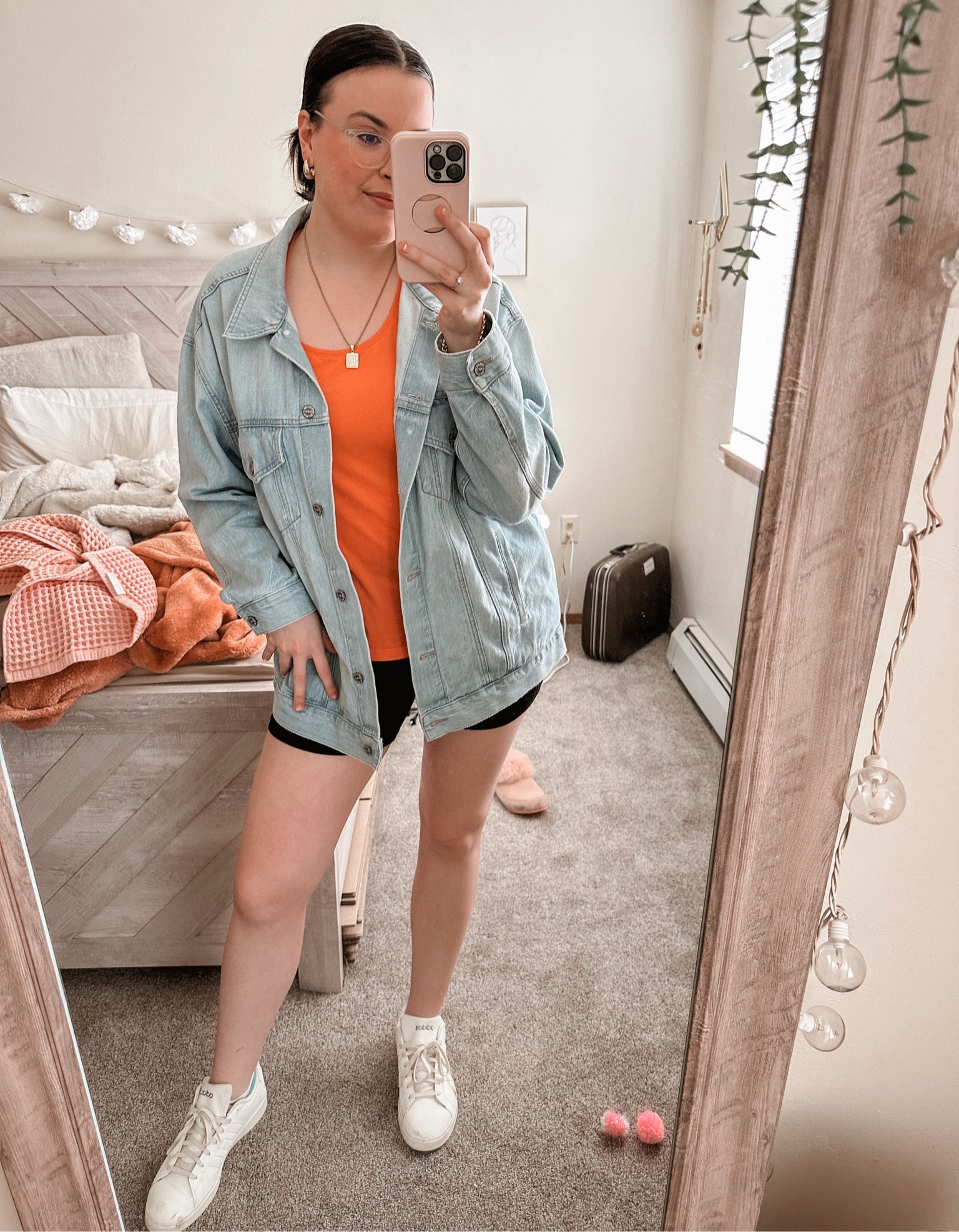 Summer outfits are very slowly making their way into my wardrobe and this Jean jacket will always be a staple 🍪

#LTKfindsunder50 #LTKSeasonal #LTKstyletip