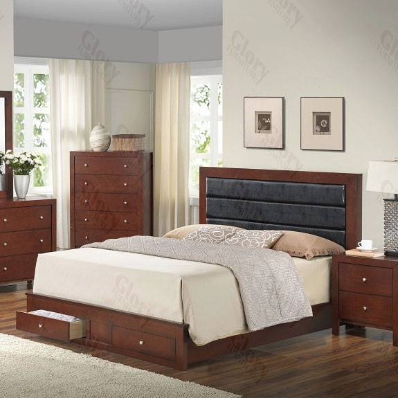 G2400C Storage Bed (Queen) | 1stopbedrooms
