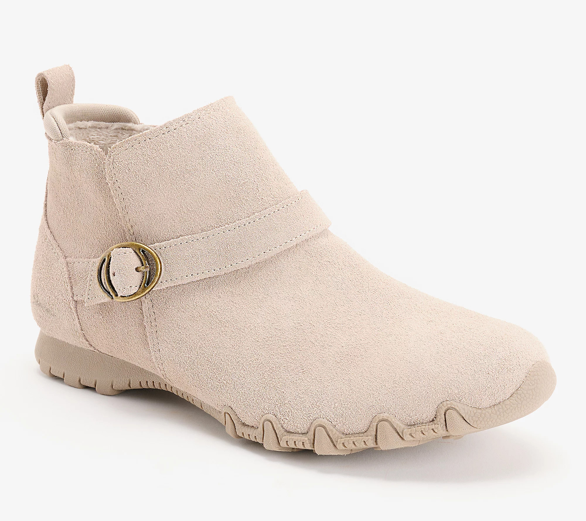 As Is Skechers Bikers Lite Suede Ankle Boots - Class | QVC
