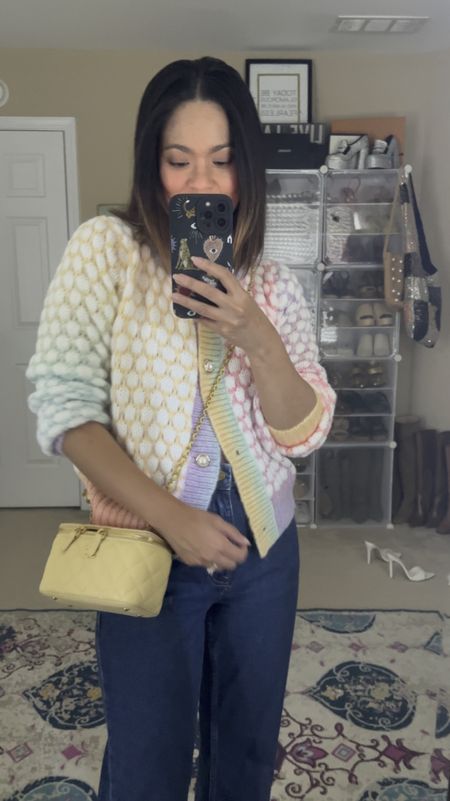 Bougie on the budget!
The most fluffiest, luxurious, classy, and comfortable cardigan I have ever worn 💚🩵💗💛🧡💜
Highly recommended. It’s giving high end quality. It has several colors options! Well made and it looks expensive. I am absolutely in love with it!! 

#LTKOver40