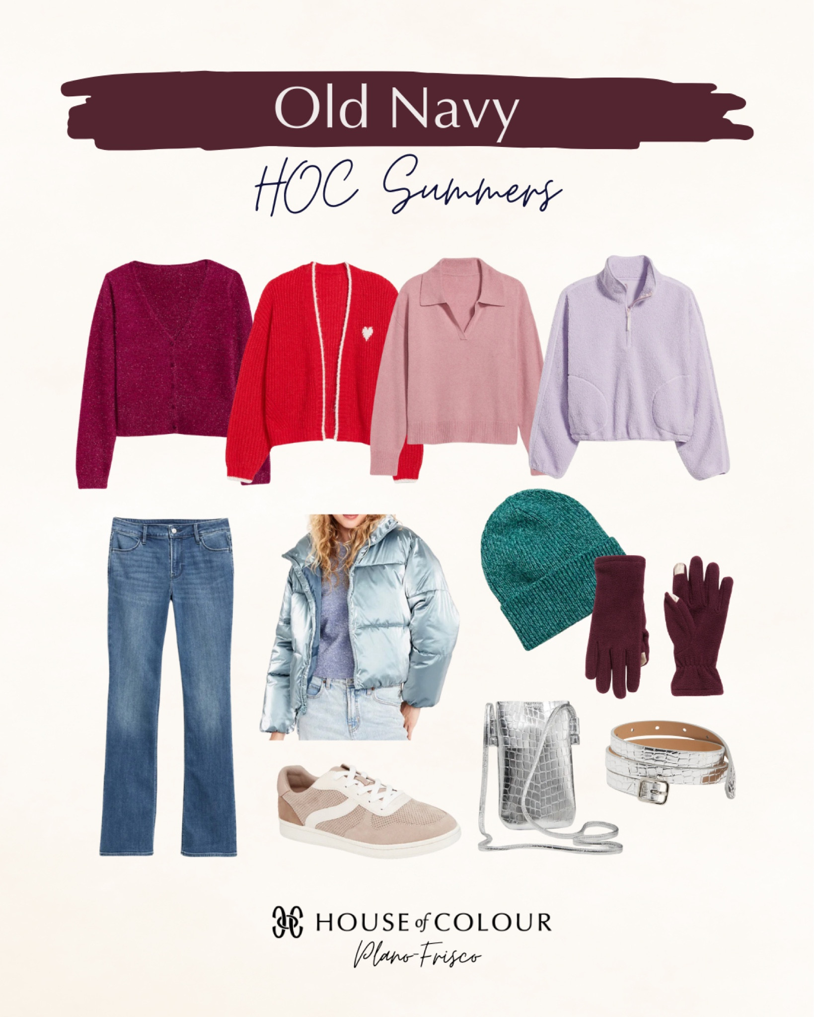 Our favorite House of Colour Summer finds on sale at Old Navy! 

#christmas #winter #coldweather #loungewear #hoc

#LTKsalealert #LTKSeasonal #LTKHoliday