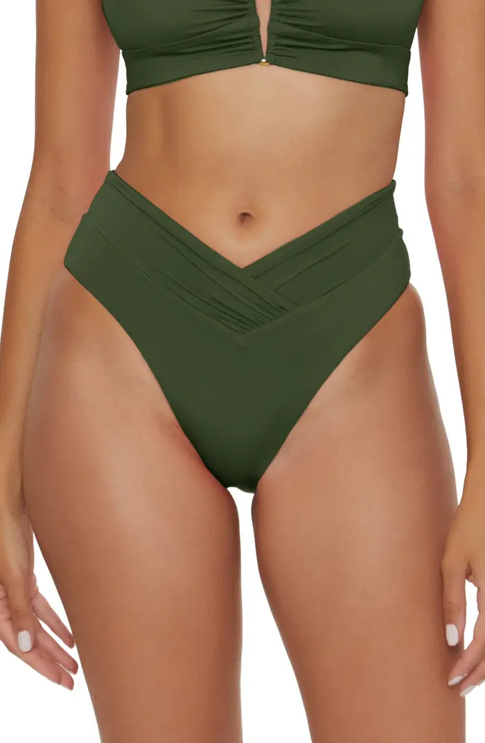Color Code High Waist Bikini Bottoms | Nordstrom