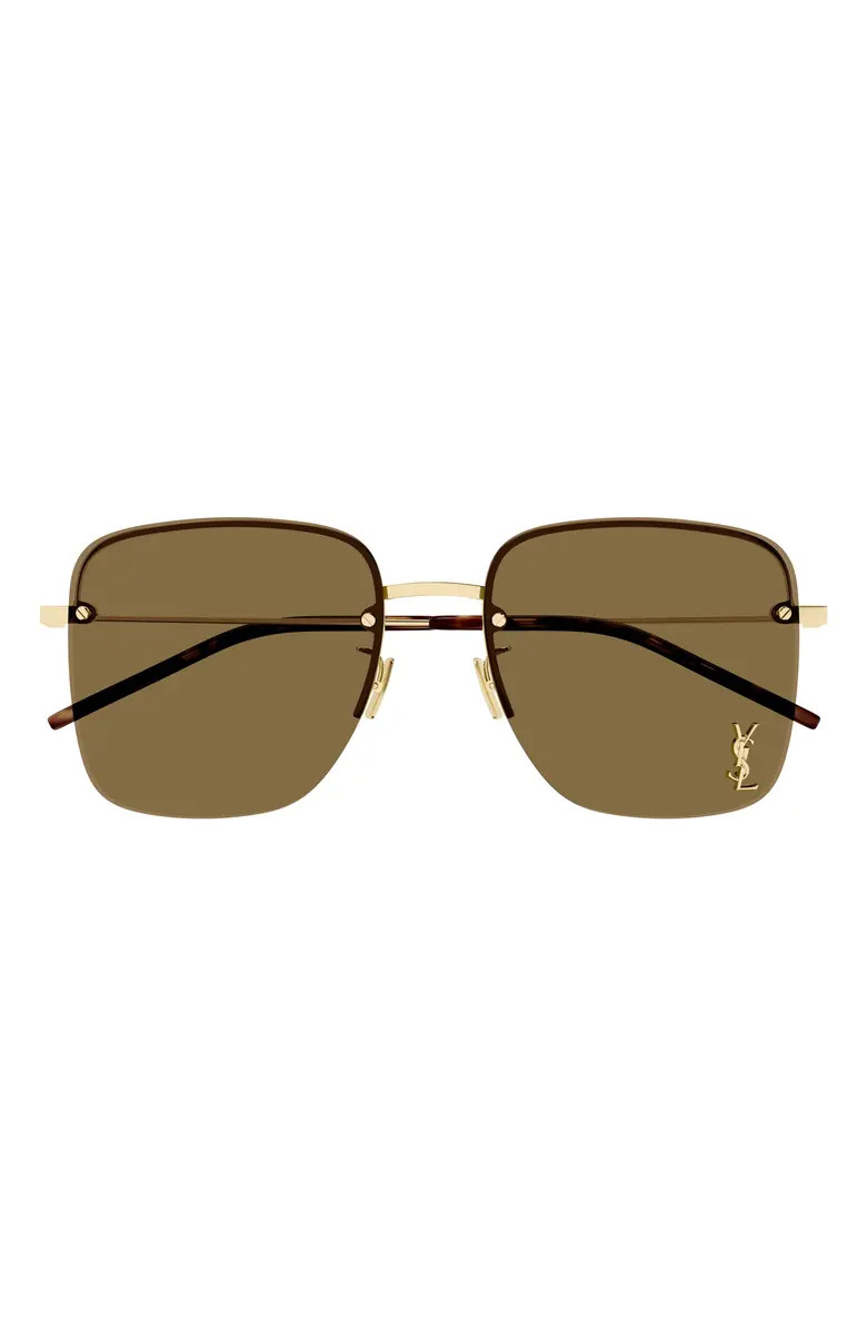 58mm Aviator Sunglasses | Nordstrom