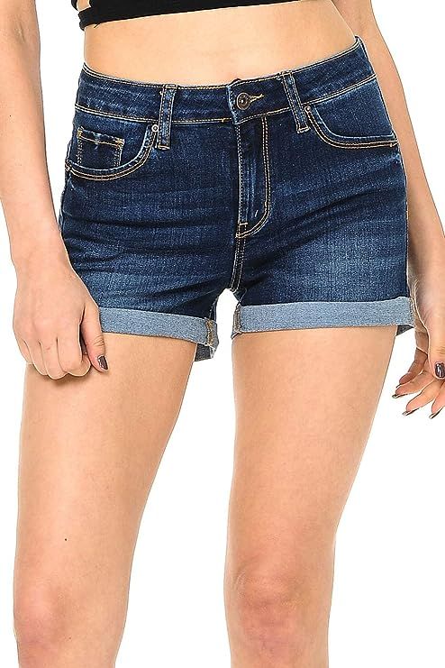 Urban Look Women's Body Enhancing Denim Shorts | Amazon (US)