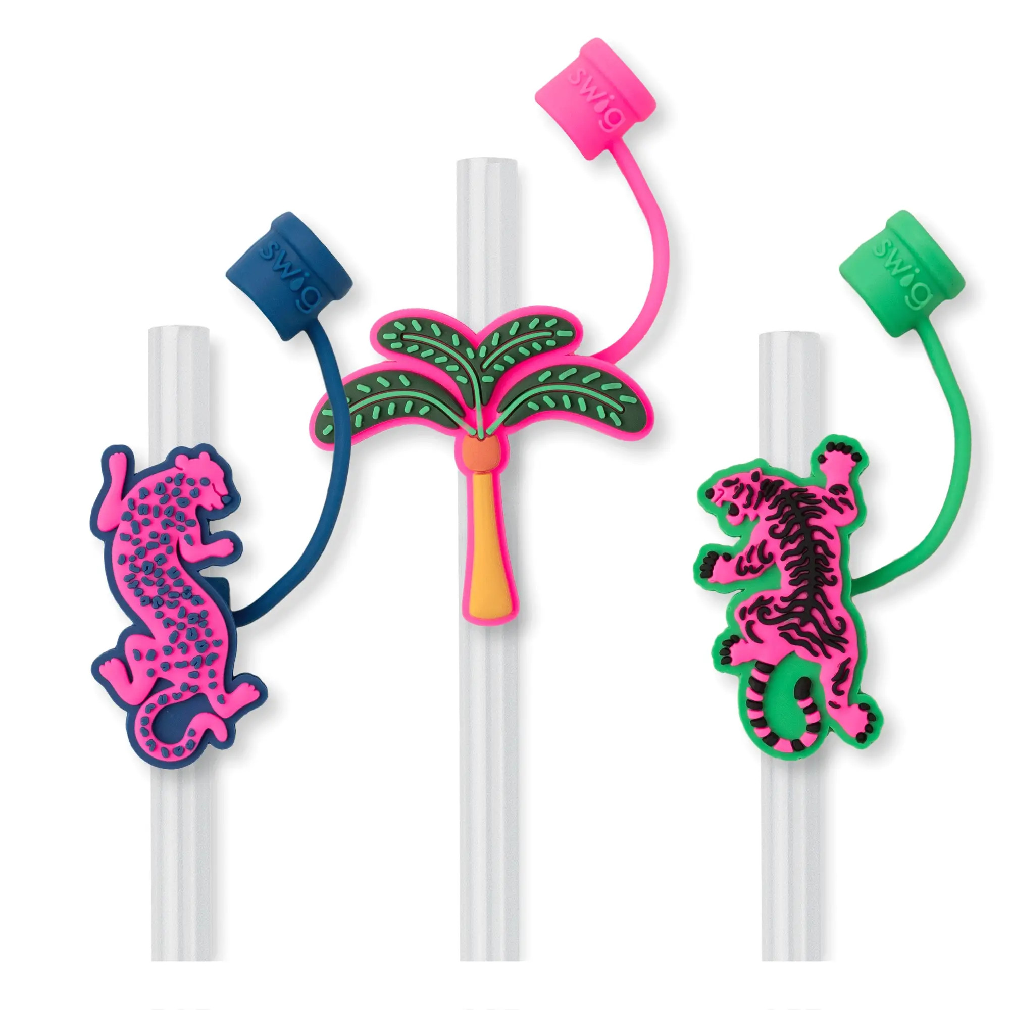 Palm Royale Straw Topper Set | Swig Life
