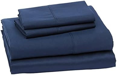 Amazon Basics Lightweight Super Soft Easy Care Microfiber Bed Sheet Set with 14-Inch Deep Pockets... | Amazon (US)
