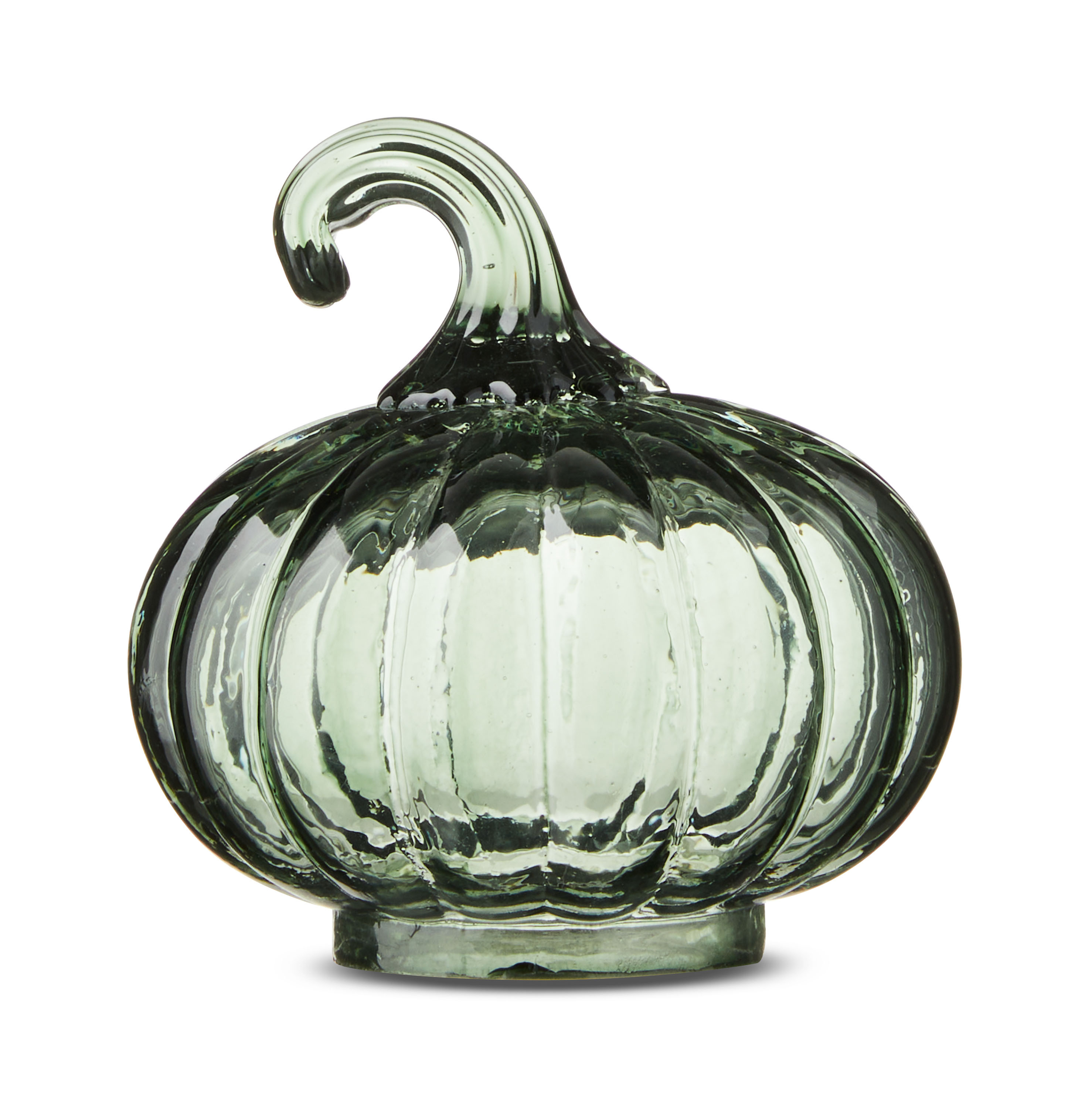 Harvest Green Glass Pumpkin, by Way To Celebrate | Walmart (US)