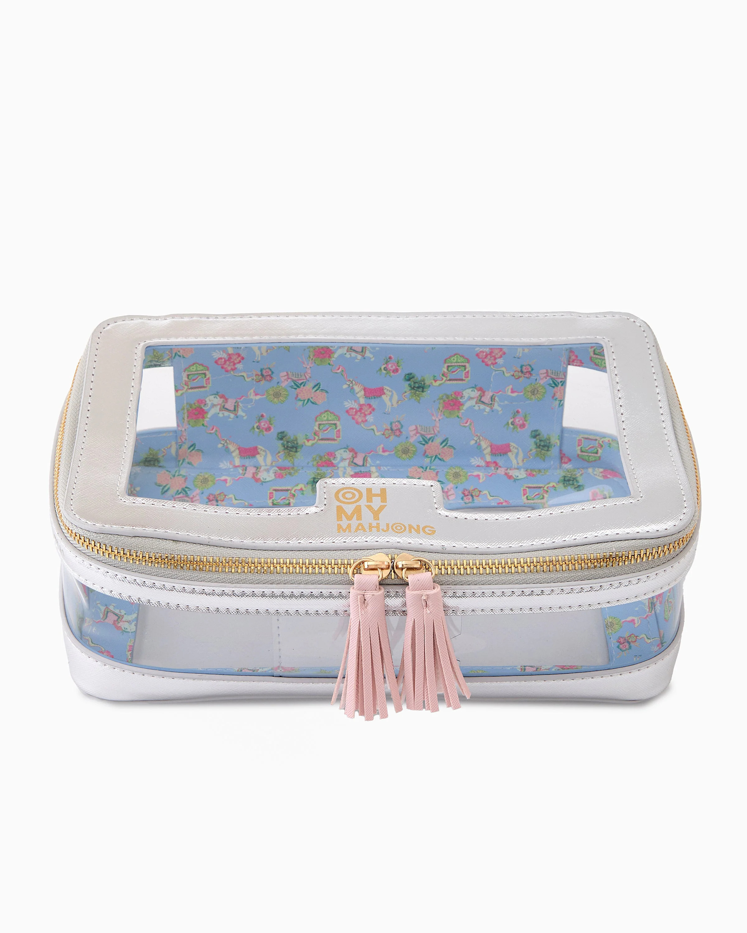 Silver Tile Storage Bag | Oh My Mahjong