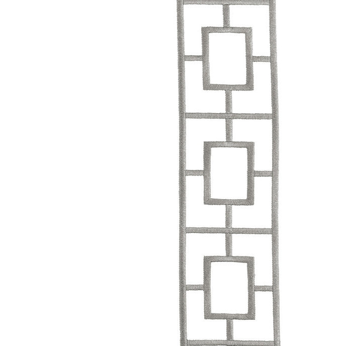 Embroidered Square Trellis Panels - Set of 2 | Ballard Designs, Inc.