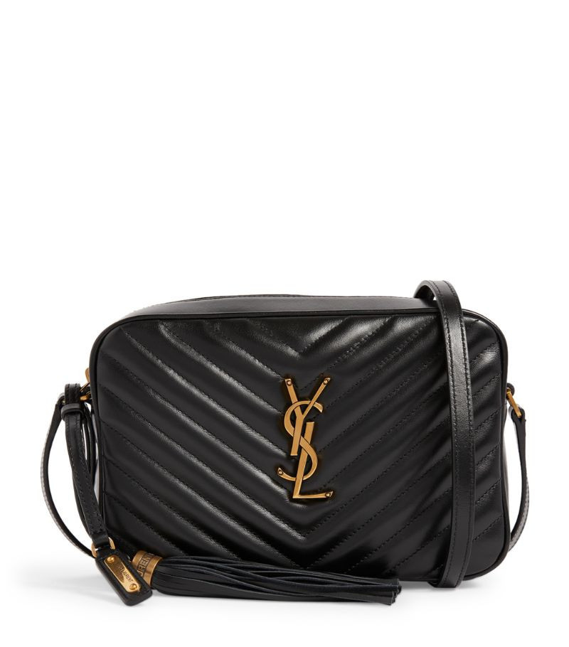 Saint Laurent Leather Lou Camera Bag | Harrods