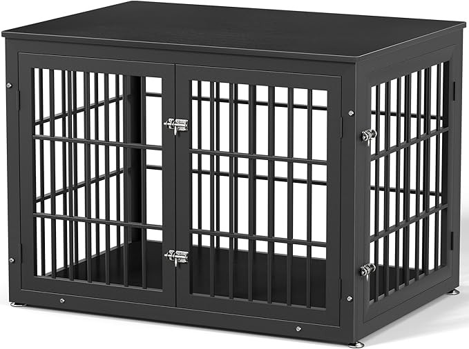 42 Inch Heavy Duty Dog Crate Furniture for Large and Medium Dogs, Decorative Pet House End Table,... | Amazon (US)