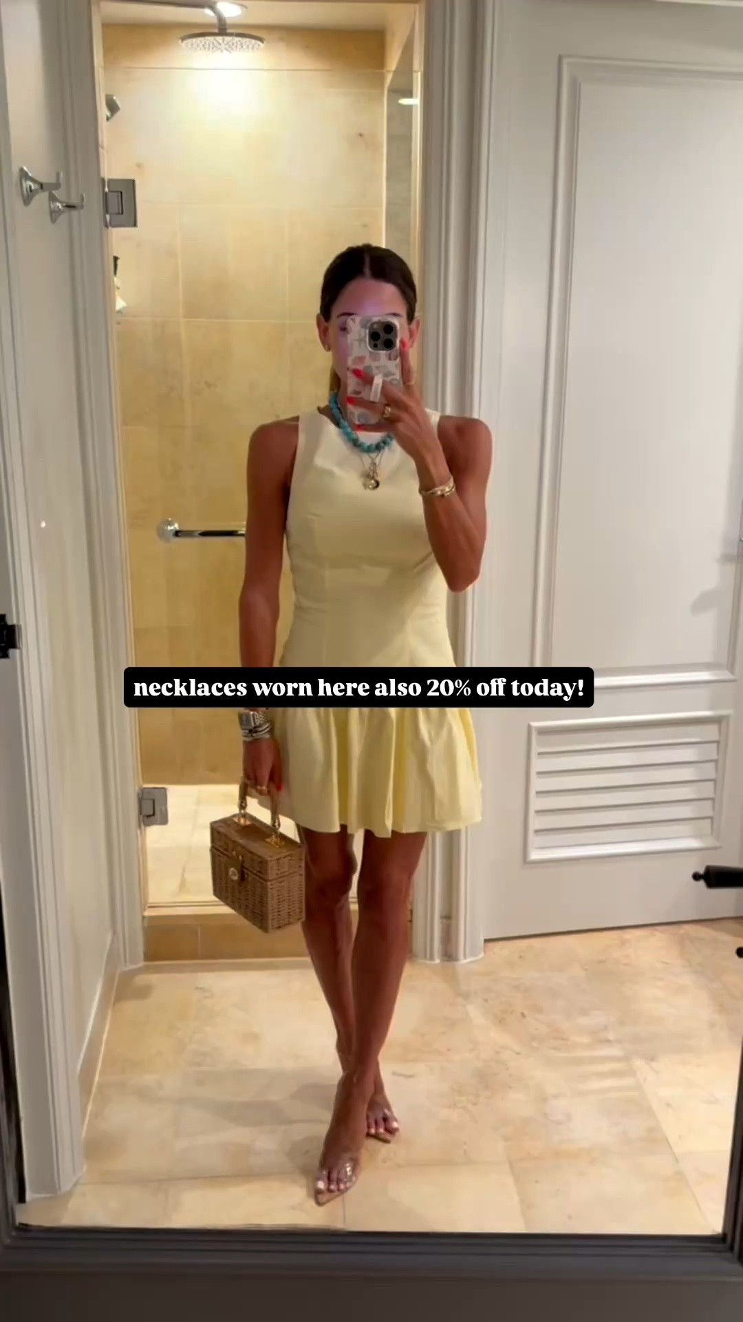 Yellow dress size 2 trending necklaces on sale 20% off summer outfit vacation

#LTKSaleAlert #LTKPetite