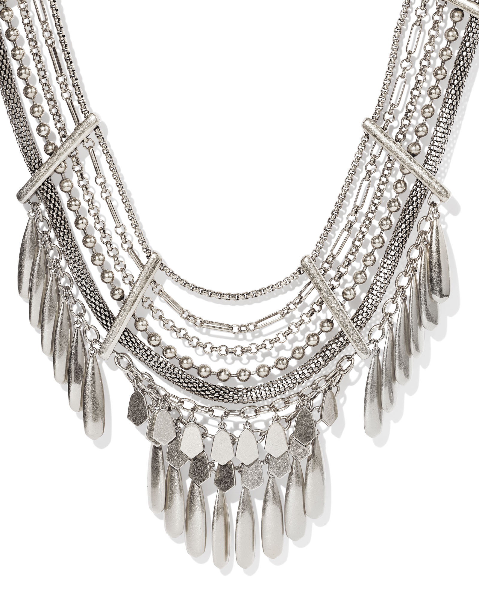 Sydney Statement Necklace in Vintage Silver | Kendra Scott | Kendra Scott