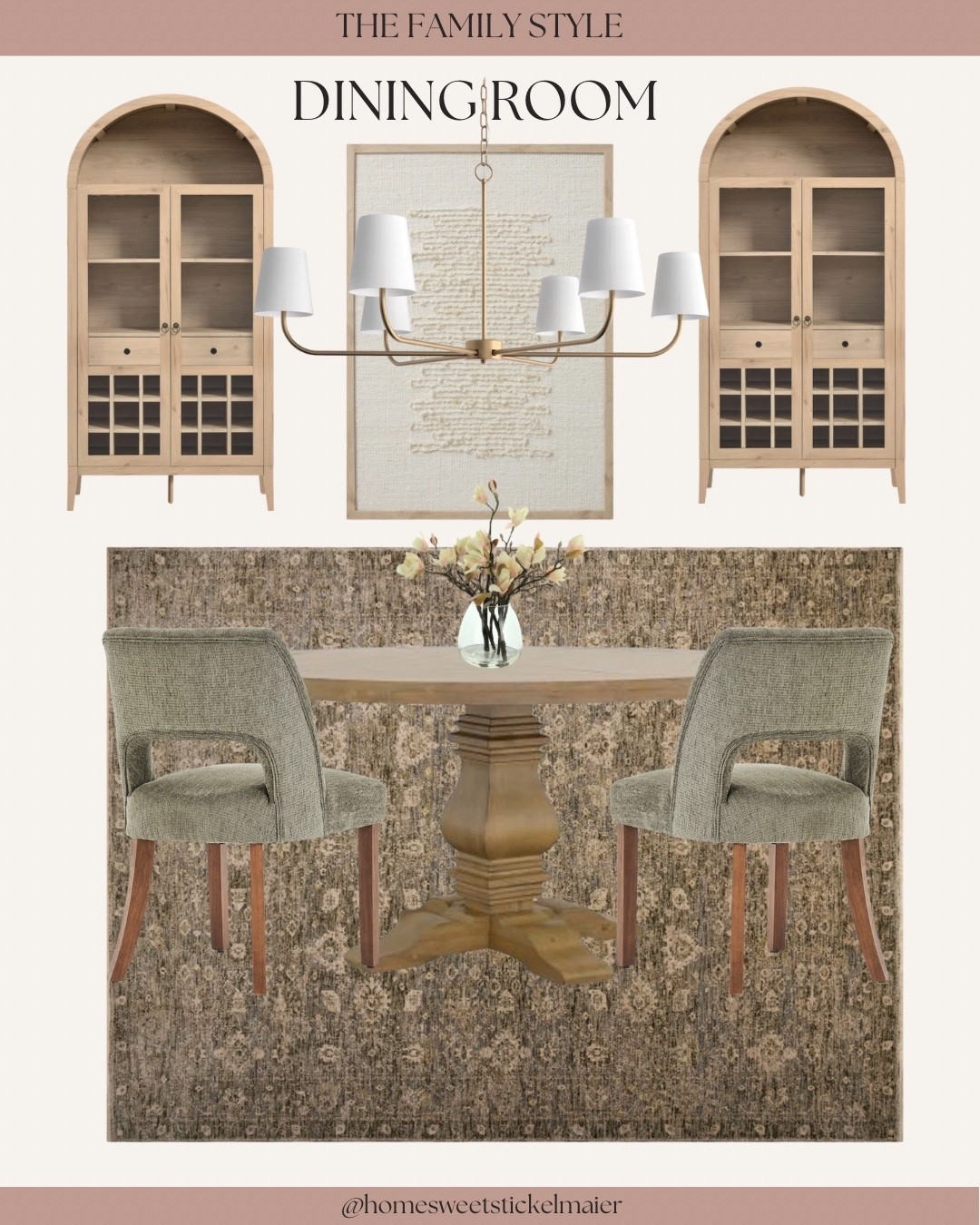 Dining room inspo. Loved this one so much we bought the chairs, table and chandelier! 

#LTKHome