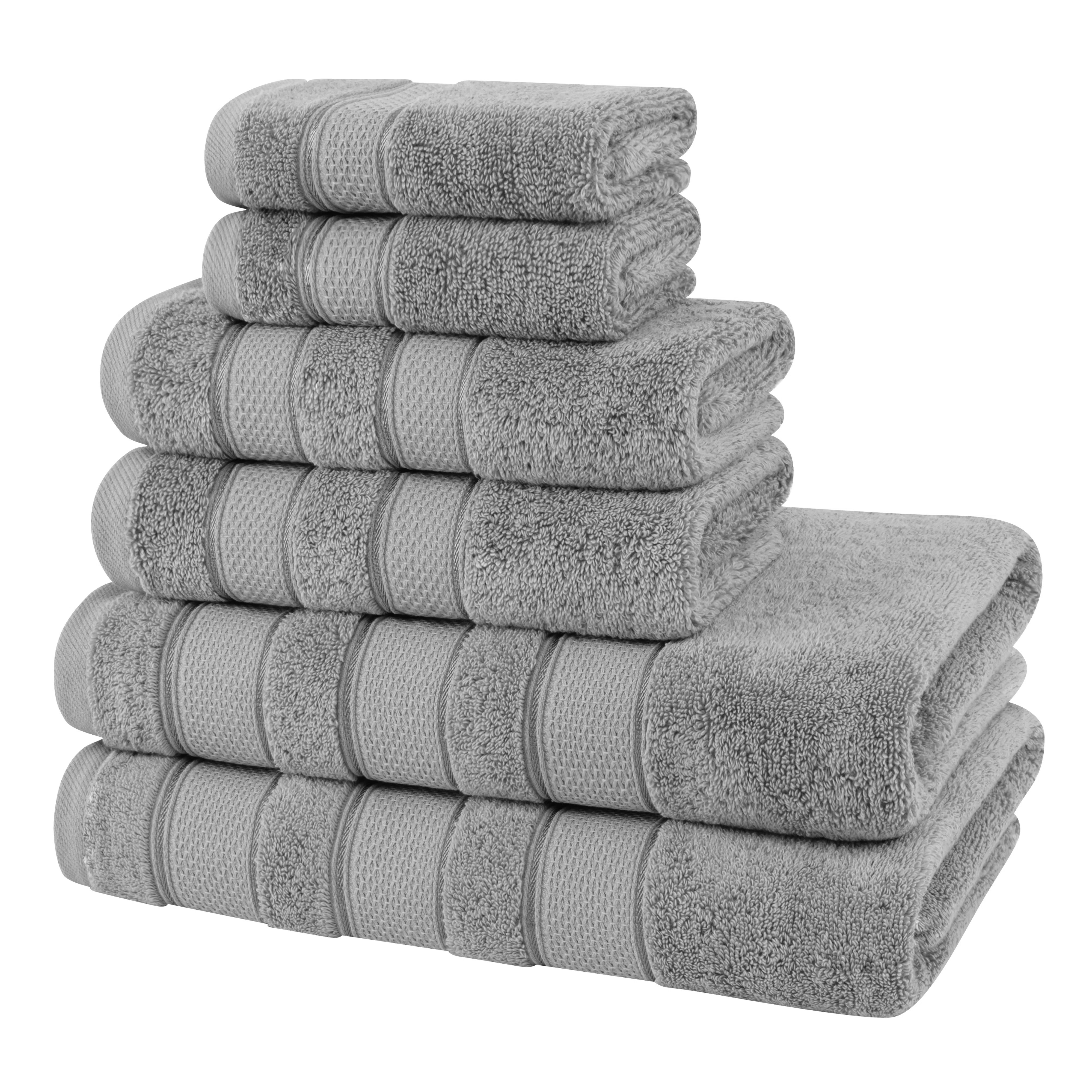 Karani Luxury Extra Soft 6 Piece 100% Turkish Cotton Bath Towel Set | Wayfair North America