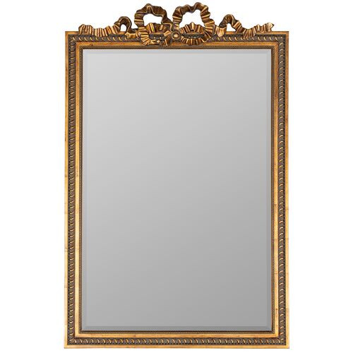 Clarence Large Wall Mirror, Antique Gold | One Kings Lane
