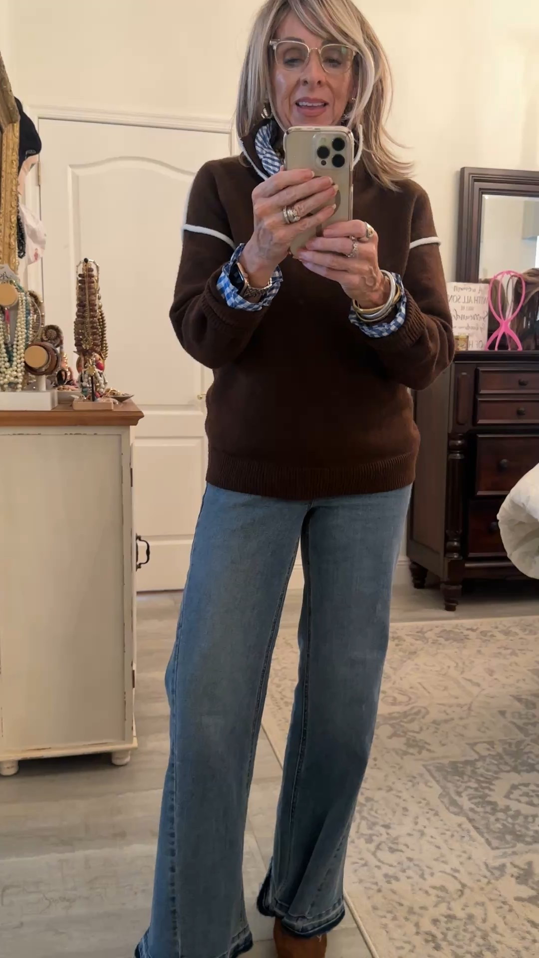 What to wear to a surgical center! Took my mom for cataract surgery and here’s what I wore. Lots of compliments but I was very comfortable! 

#LTKOver40 #LTKootd