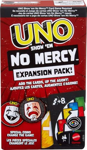 Mattel Games UNO Show 'em No Mercy Expansion Pack for Ages 7+ | Amazon (US)