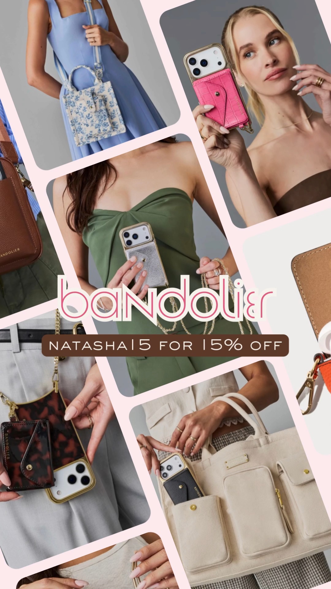 use natasha15 for 15% off @BANDOLIER style for the next three days!! the perfect cases, bags and wristlets to keep life cute and convenient •

#LTKmomlife #LTKootd #LTKgrwm