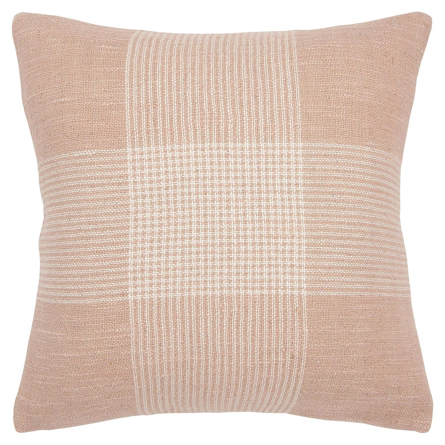 Plaid Blush Pillow | Pier 1 Imports