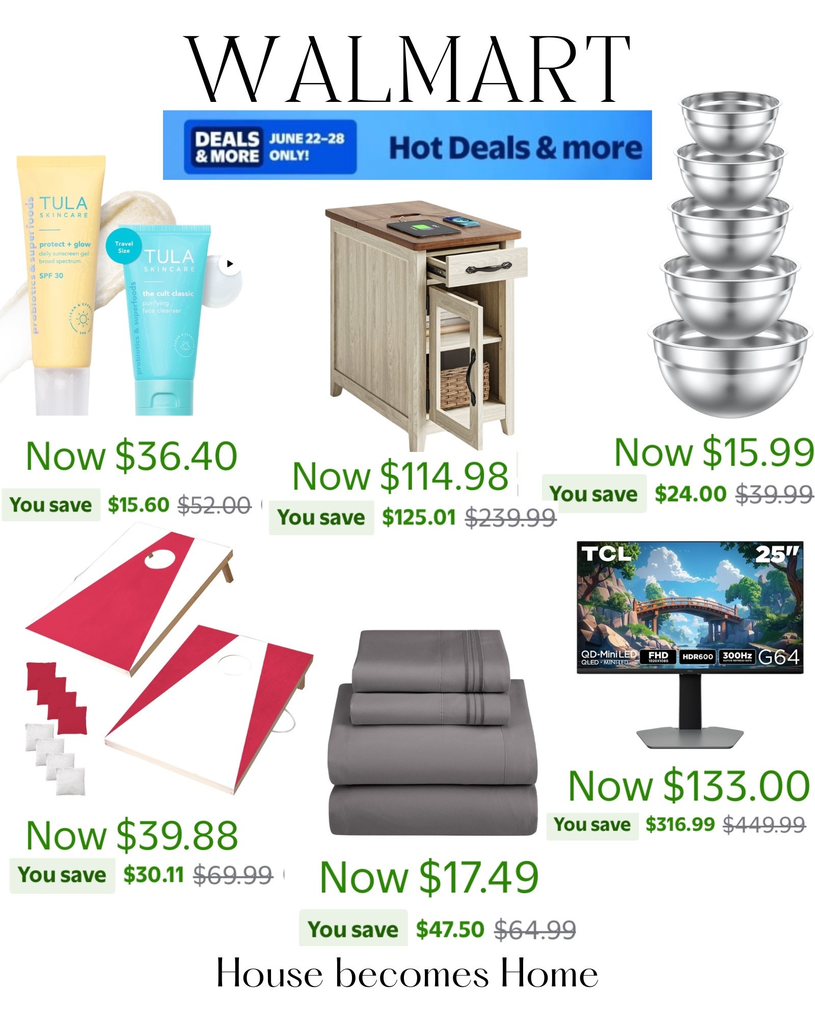 Walmart hot deals and more!

#LTKHome #LTKSaleAlert #LTKSeasonal