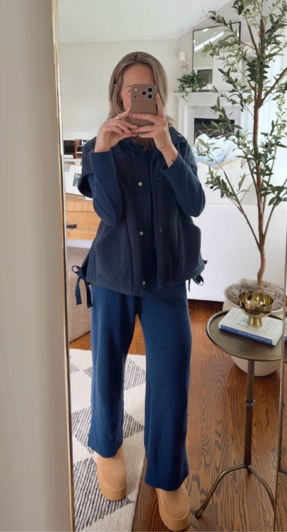 A gift all ladies will love this summer: cozy pjs ! 😴

These 100% Pima Cotton Pajamas from @LAKE  were gifted to me by my husband and I am obsessed! They’re  so comfortable and the material is high quality — pajamas that keep you cool on hot nights 

You can’t go wrong gifting women a new set of pajamas! 💯

And I throw this oversized fleece vest on over everything!! It’s warm, cozy, and a great layering piece! 


📏 I’m 5’4”, 120lbs, 32B wearing sizes:
• pajamas (TTS): XS 
• vest (fits oversized): S
• platform boots (TTS): 8


.
.
Birthday Gift Ideas for Her
women’s pajamas spring
summer pajama sets for women
gifts for mom 
gifts for wife
gifts for her under $75

#LTKmorningroutine #LTKootd #LTKTravel