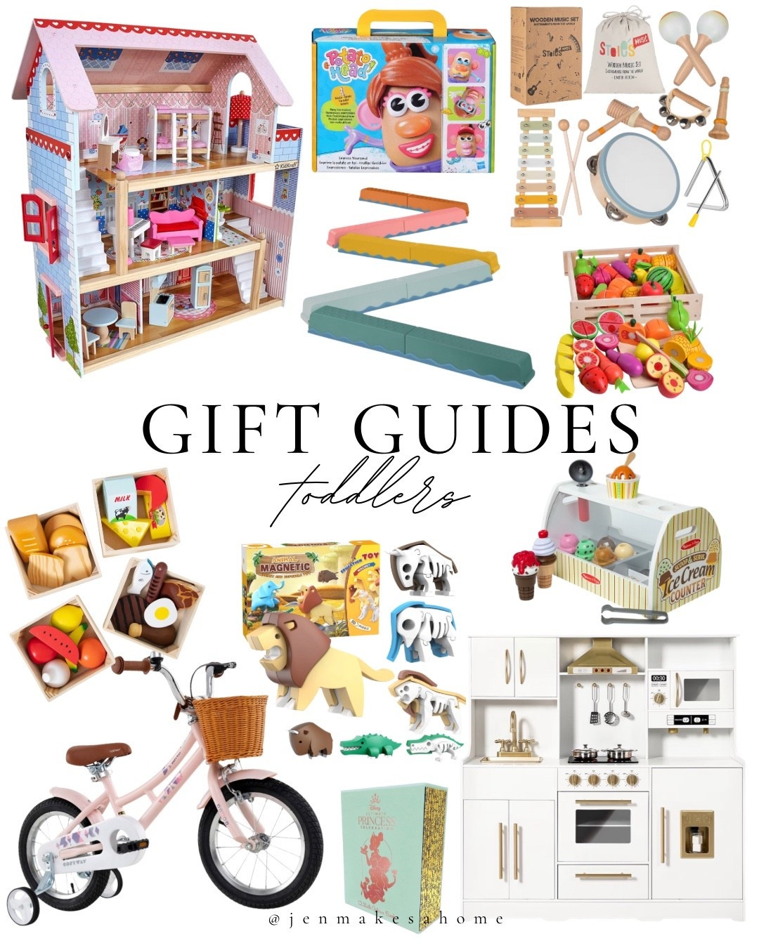 Gift ideas for toddler girls!

The play kitchen and food are my 2 year olds favorite! The doll house would be perfect for a 3 or 4 year olds gift ❤️

#LTKKids #LTKHoliday #LTKGiftGuide