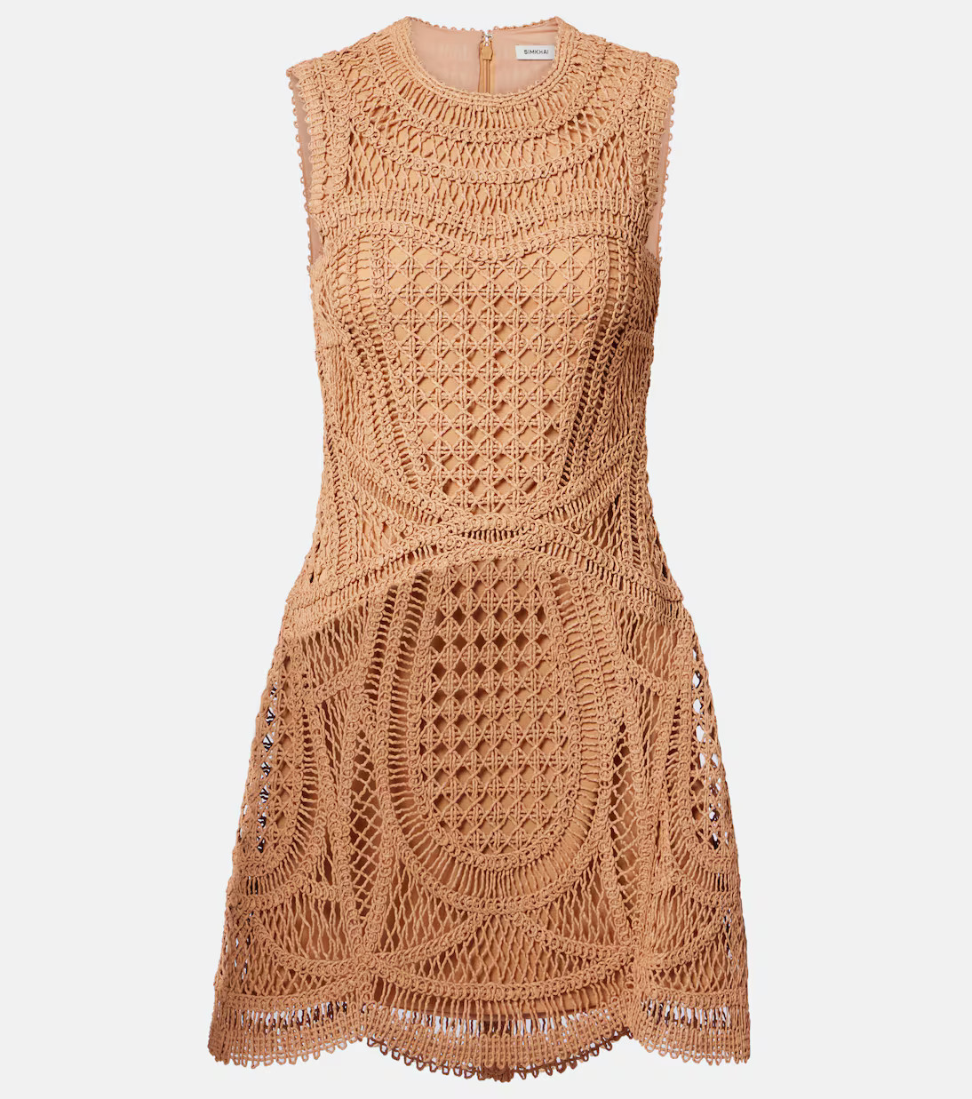 Coen raffia-blend minidress | Mytheresa (US/CA)