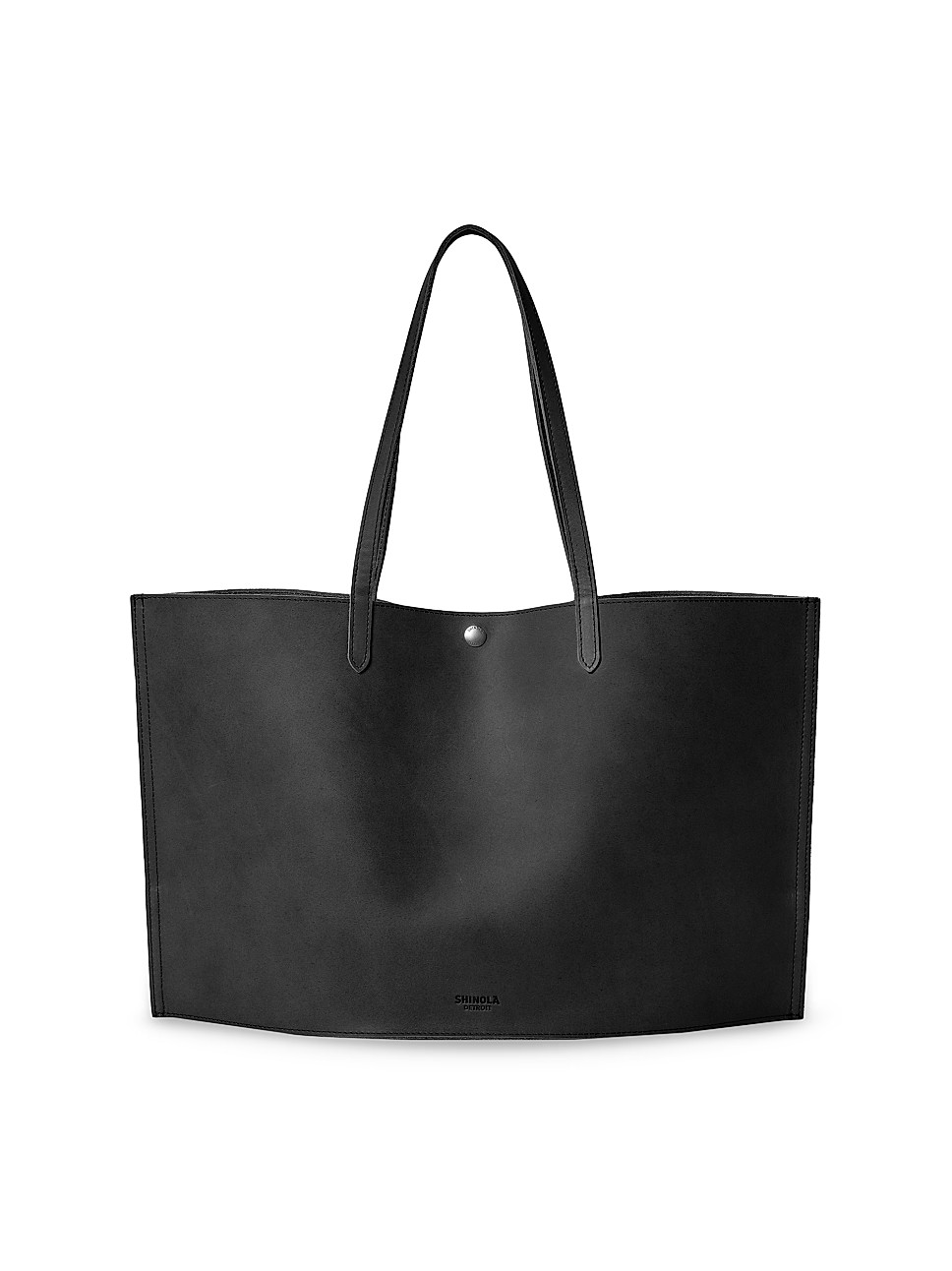 Shinola Utility Leather Snap Tote | Saks Fifth Avenue