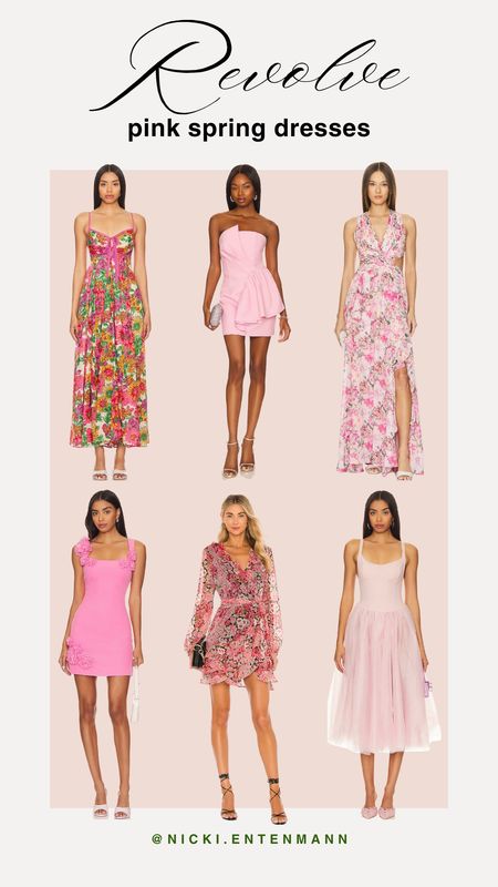 Rounding up some pink spring dresses for us from Revolve! These would be great Mother’s Day brunch or Kentucky Derby dresses! 

Revolve dresses, spring style, spring fashion, floral dresses, pink dresses, derby dresses, Mother’s Day 

#LTKSeasonal #LTKstyletip