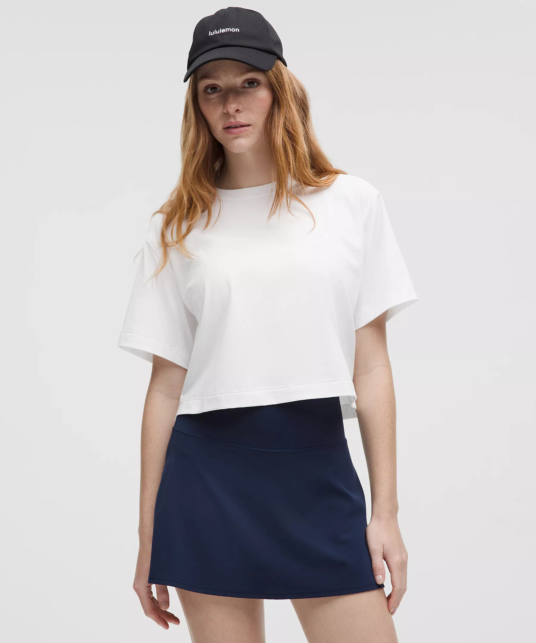 All Yours Organic Cotton Cropped T-Shirt | Lululemon (US)