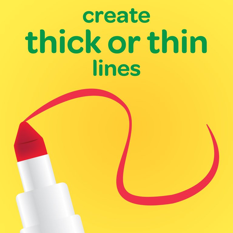 Crayola Super Tips Washable Markers, 50 Assorted Colors, Child | Walmart (US)