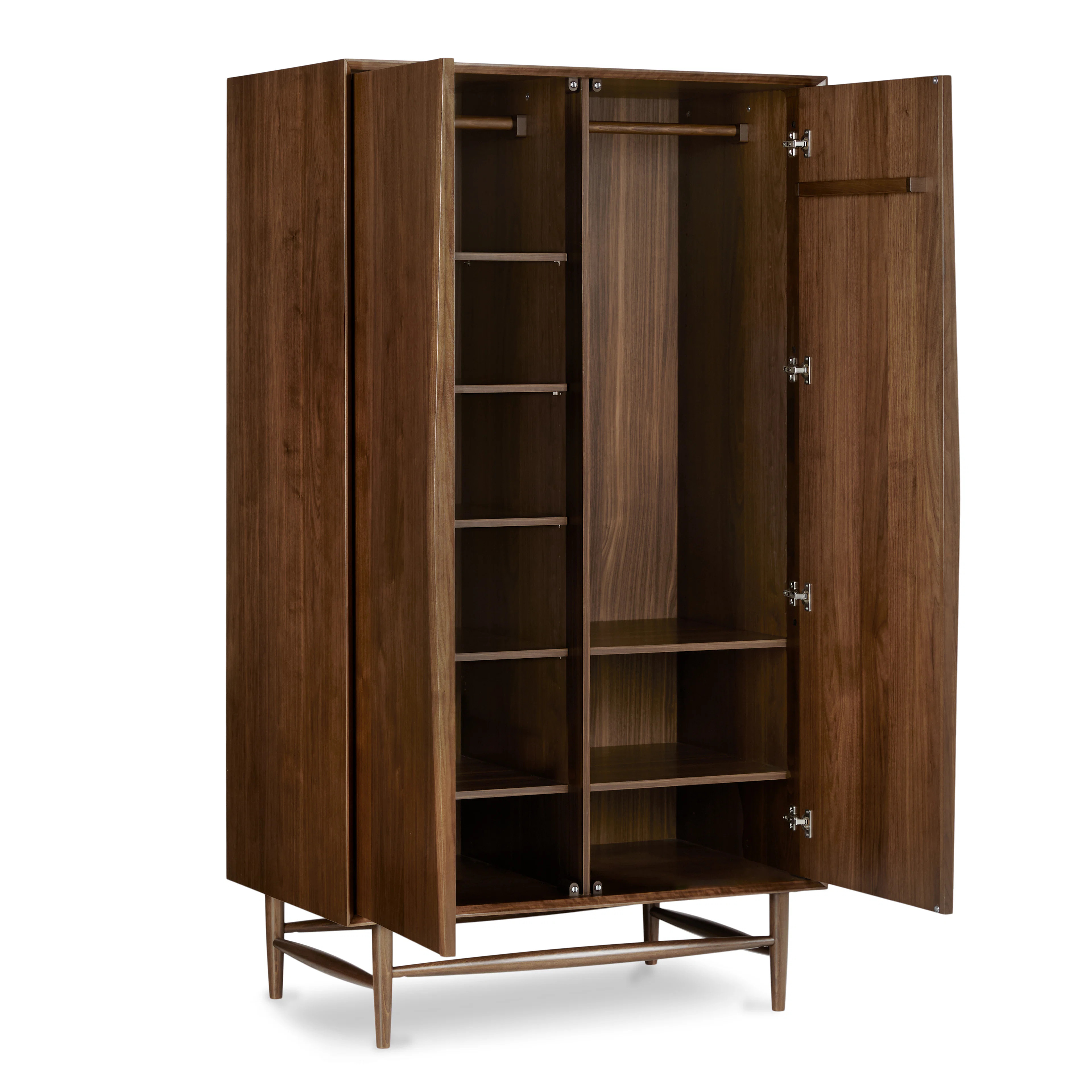 Lenia Armoire - Walnut | Article