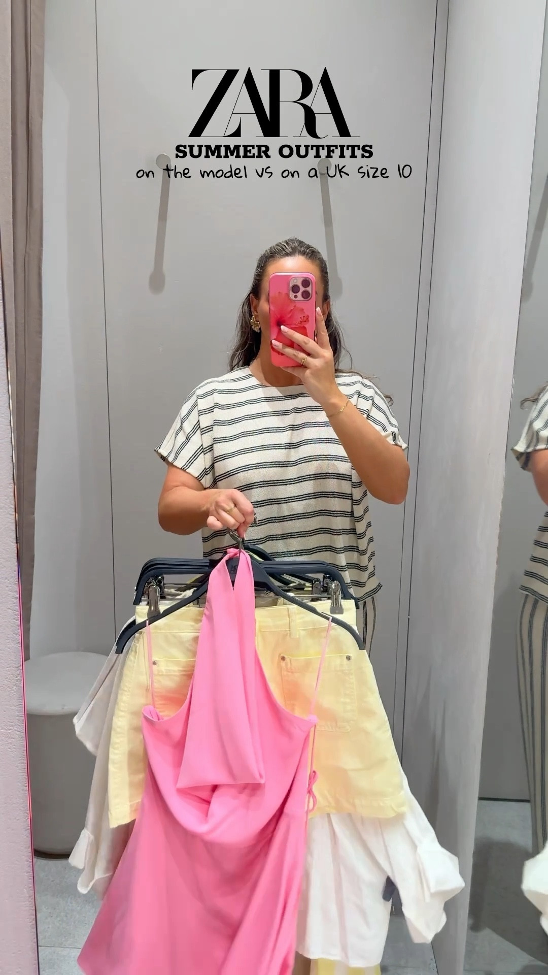 ZARA ON THE MODEL VS ON A UK SIZE 10 🥥✨

I’m a uk size 10, 5ft4 and I’m wearing the following sizes;
Cream co-ord - small trousers, medium top
Blue dress - medium
Yellow top - mediumm
Yellow denim shorts - size 10 (true to size)
Pink dress - medium
White linen shirt - medium (oversized already so don’t size up)
White linen shorts - small
Yellow top - medium
Yellow skirt - small

Holiday outfit, summer outfit, Zara try on, Zara outfit, city break outfit, dress, summer dresses

#LTKsummer #LTKdresses #LTKuk