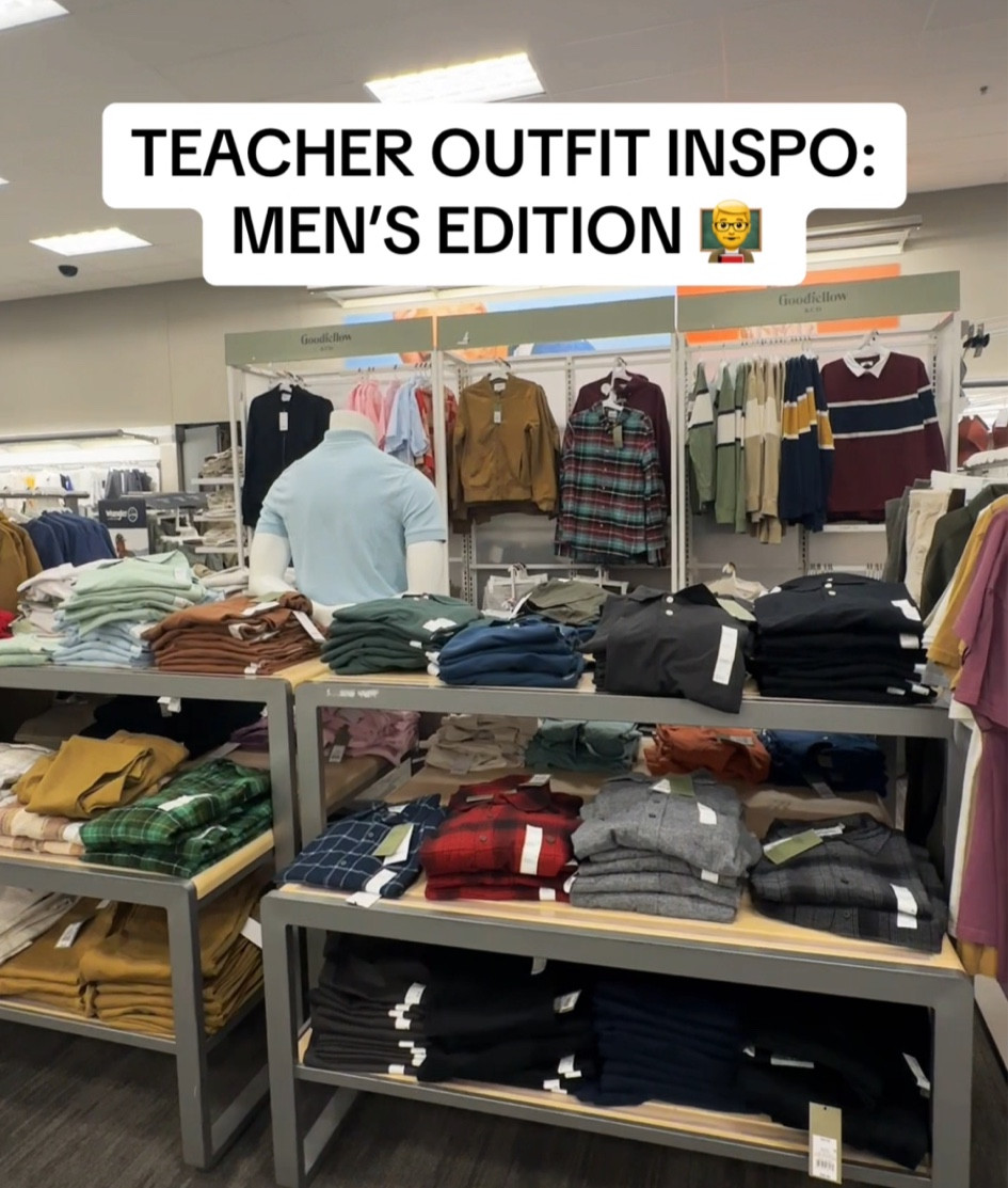 Men’s teacher outfit inspo at Target! 

#LTKworkwear #LTKstyletip