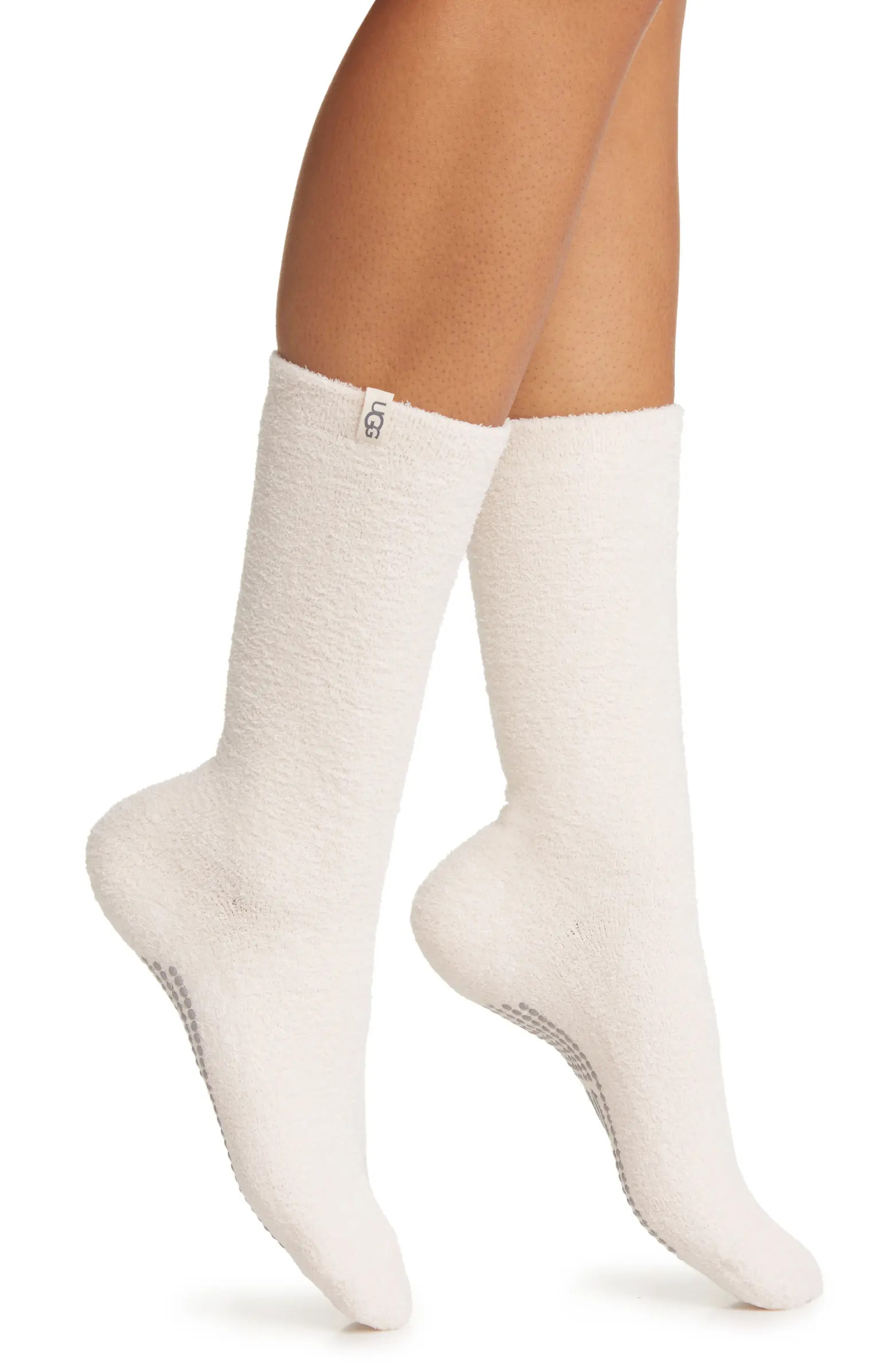 UGG® Paityn Cozy Gripper Crew Socks | Nordstrom | Nordstrom