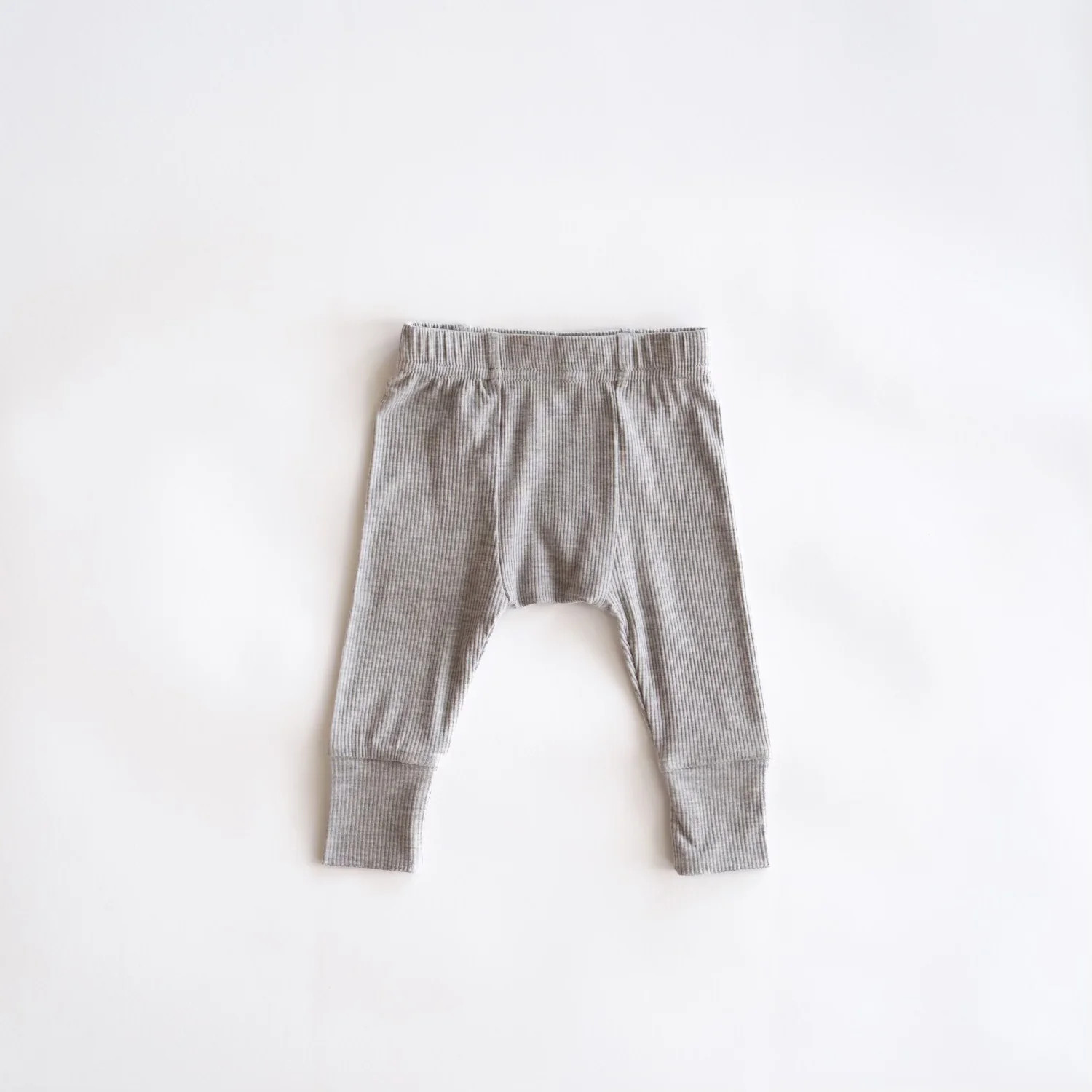 Ribbed Modal Pant - Heathered Grey | Atlas Grey