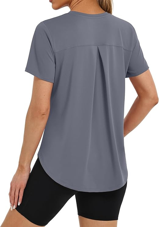 BKRIVE Womens Workout Tops Lightweight UPF 50+ Quick Dry for Hiking Athletic Shirts (S-3XL) | Amazon (US)