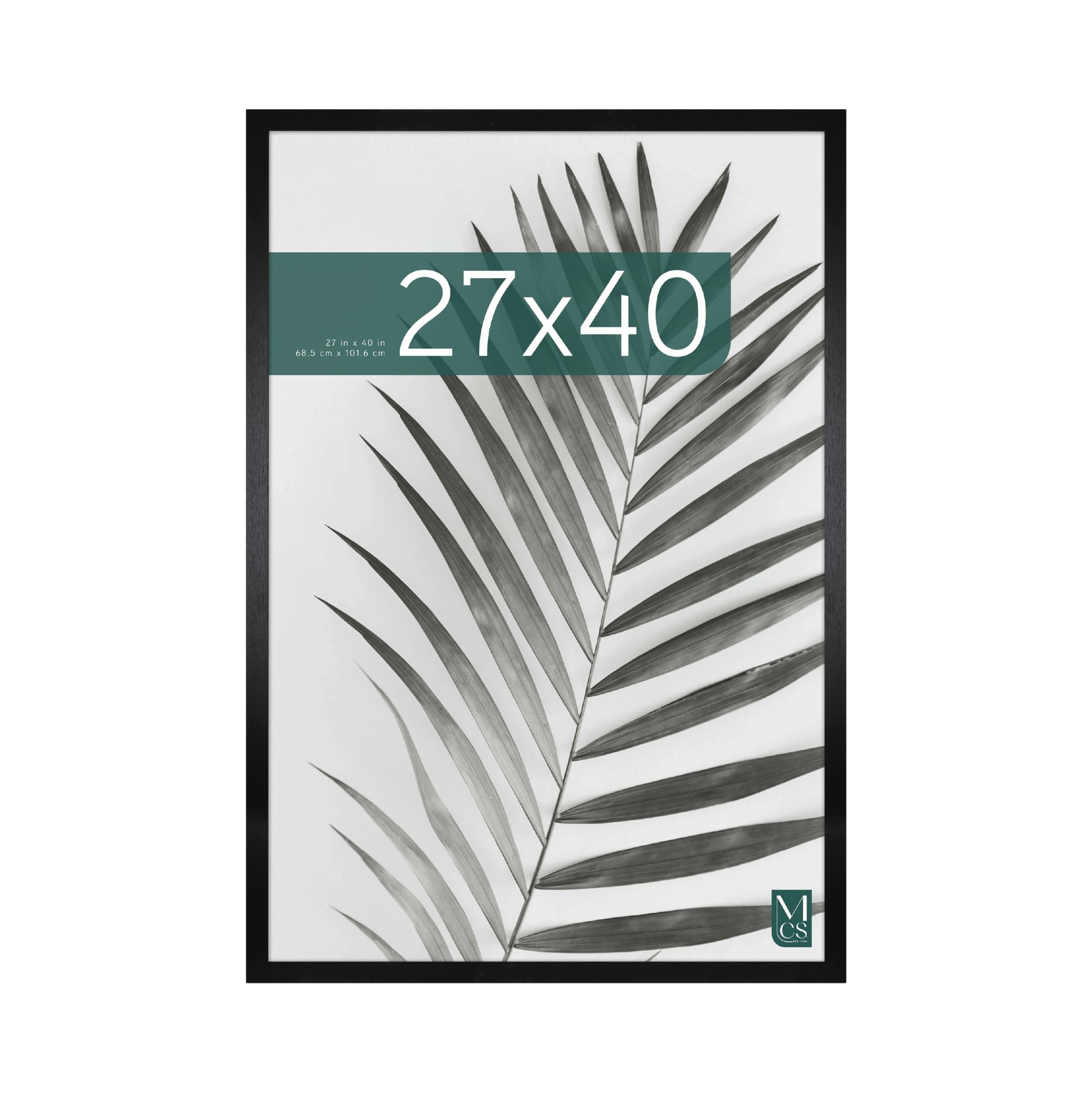 MCS Studio Gallery 27x40 Poster Frame Black Woodgrain, Vertical & Horizontal Wall Hanging Large P... | Amazon (US)