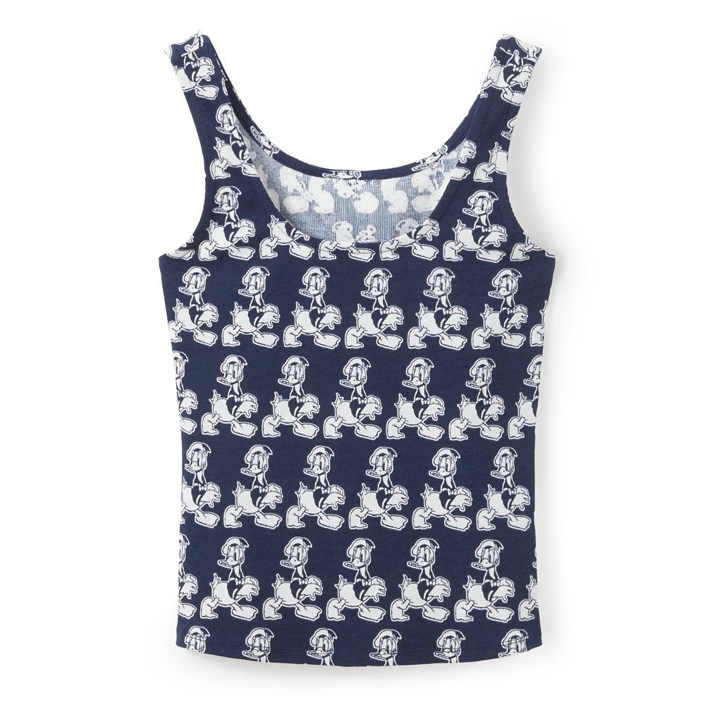 Donald Duck Ribbed Tank Top for Women by Her Universe | Disney Store