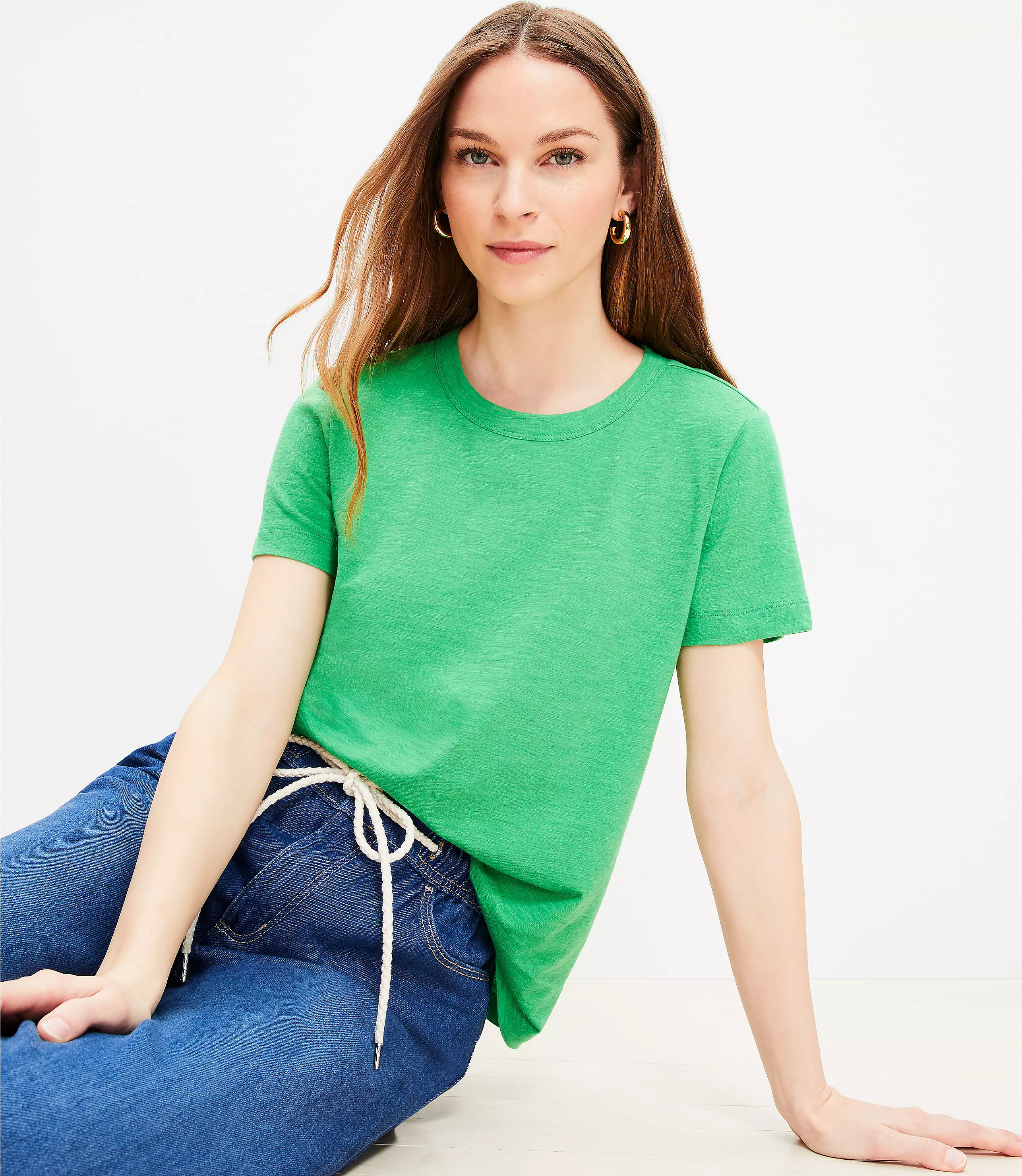 Everyday Crew Tee | LOFT