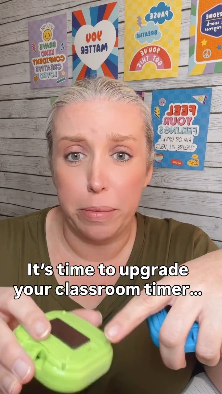 Get @reshare_app • @teamjclassroomfun These timers are definitely an upgrade from the one I’ve had for 19 years being held together with tape!

⏰Want the link? Comment TIMER.

#classroomtimer #teachersloveamazon #classroommanagement #teachersofig #teachertips

#LTKKids
