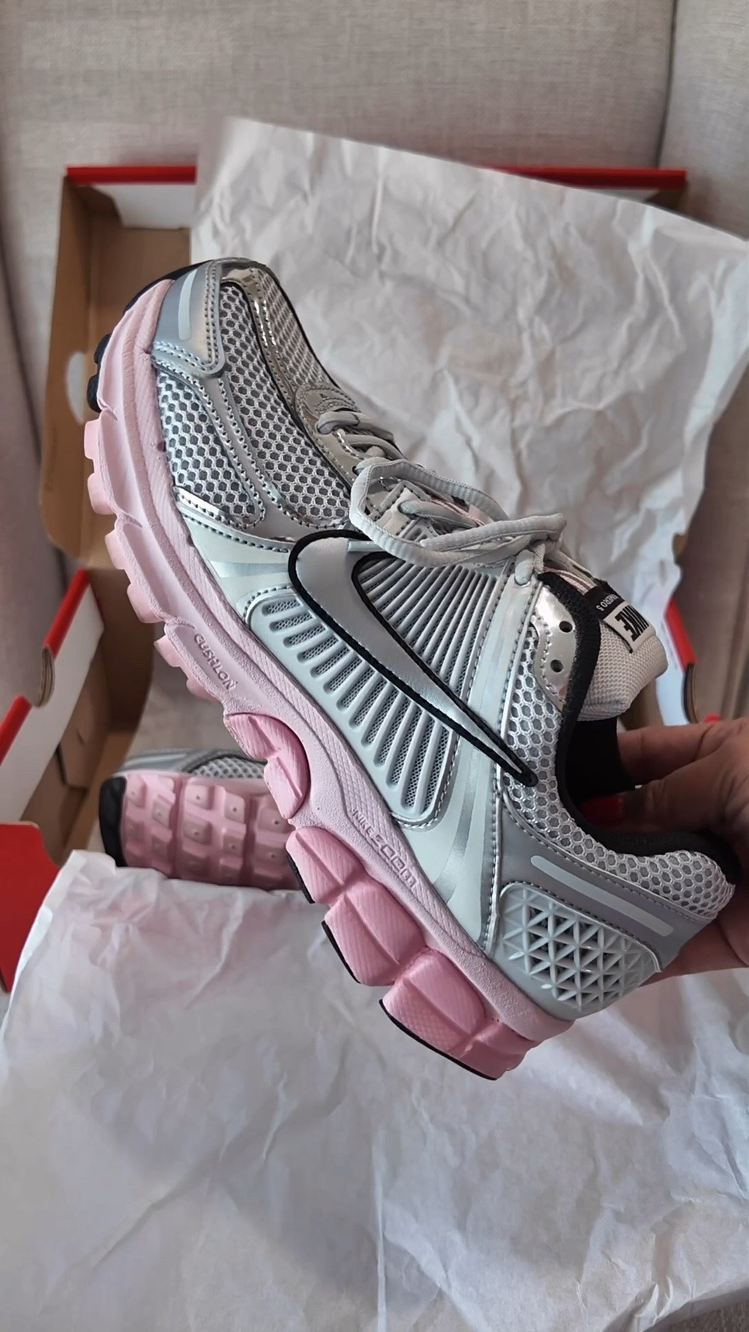 Love the @Nike US Vomero5 casual sneaker. Perfect for a light workout and running errands. 

Nike, sneakers, pink Nike sneakers, Smiles and Pearls, back to school, teacher outfit ideas

#LTKfitnessgoals #LTKActive #LTKMidsize