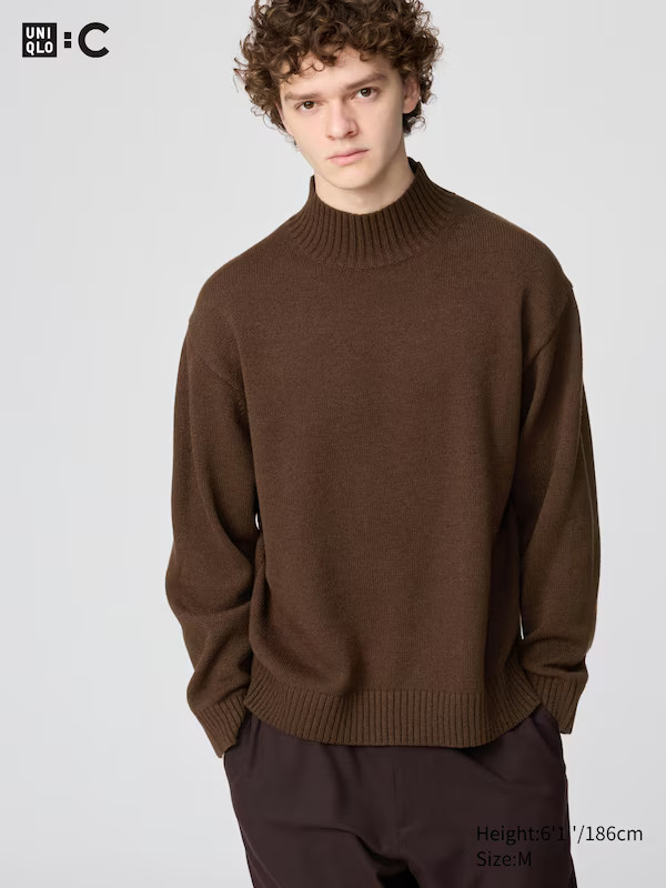 Low Gauge High Neck Sweater | UNIQLO (US)